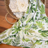 Leafy Green Muslin Wraps